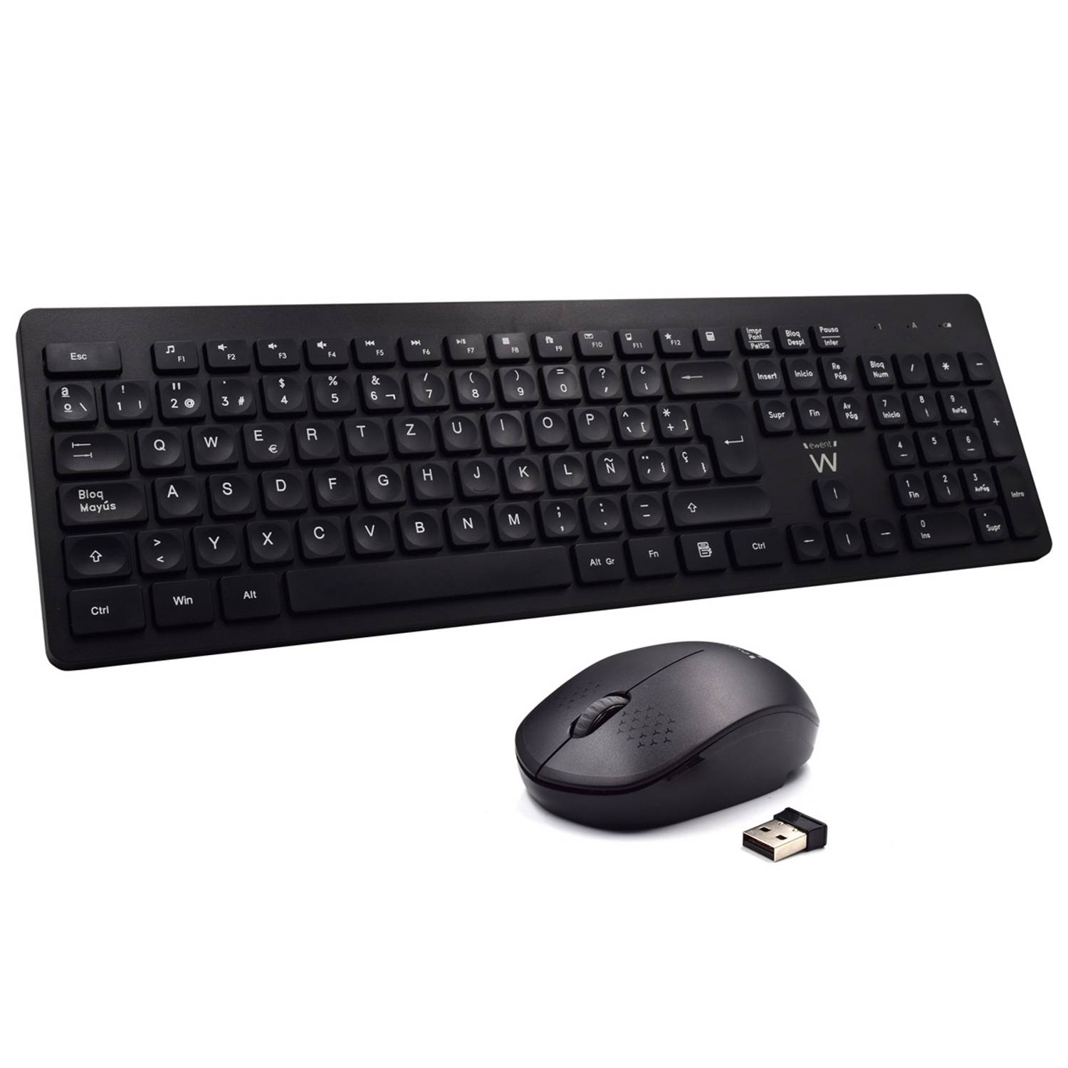 Ewent Pack Teclado + Rato Wireless PT