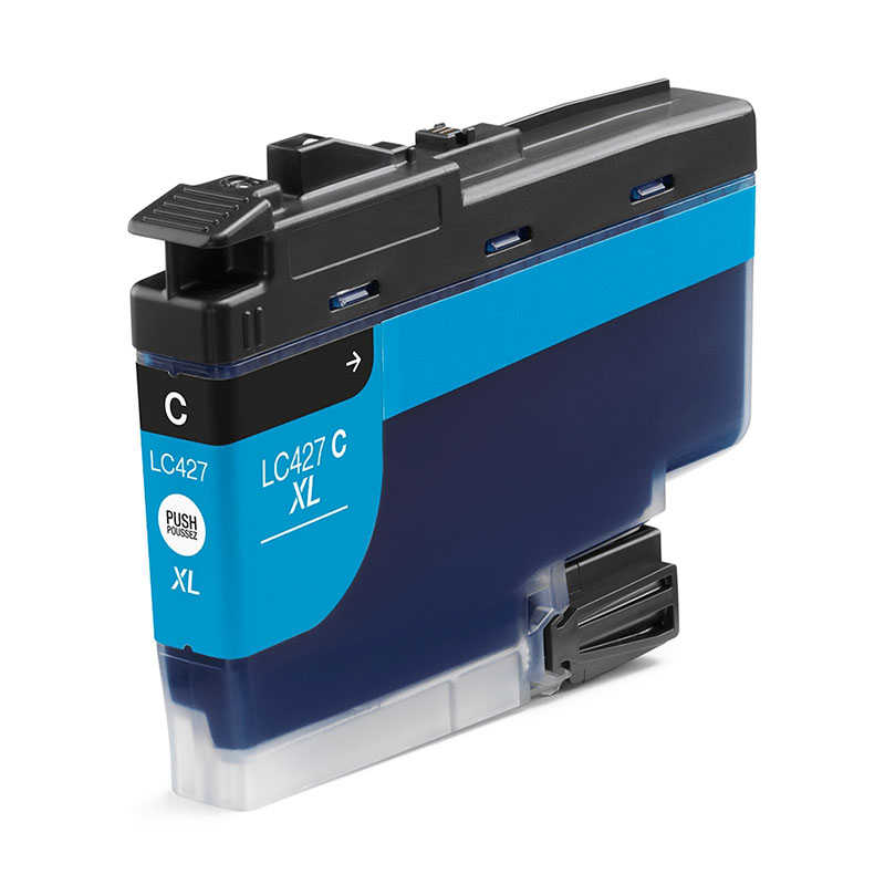Tinteiro Brother Compatível LC427 XL Azul