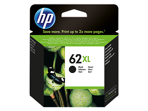 Tinteiro HP 62 XL Preto Original (C2P05AE)