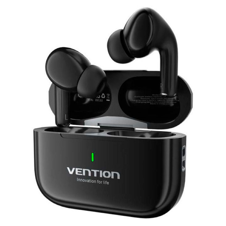 Auriculares Vention Echo Lite E11 Preto com Caixa de Carga