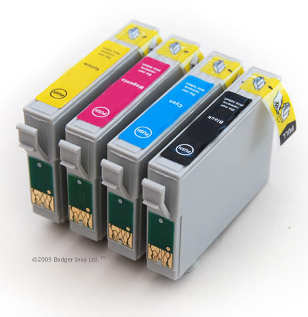 Conjunto 4 Tinteiros Epson T1295 Compatíveis