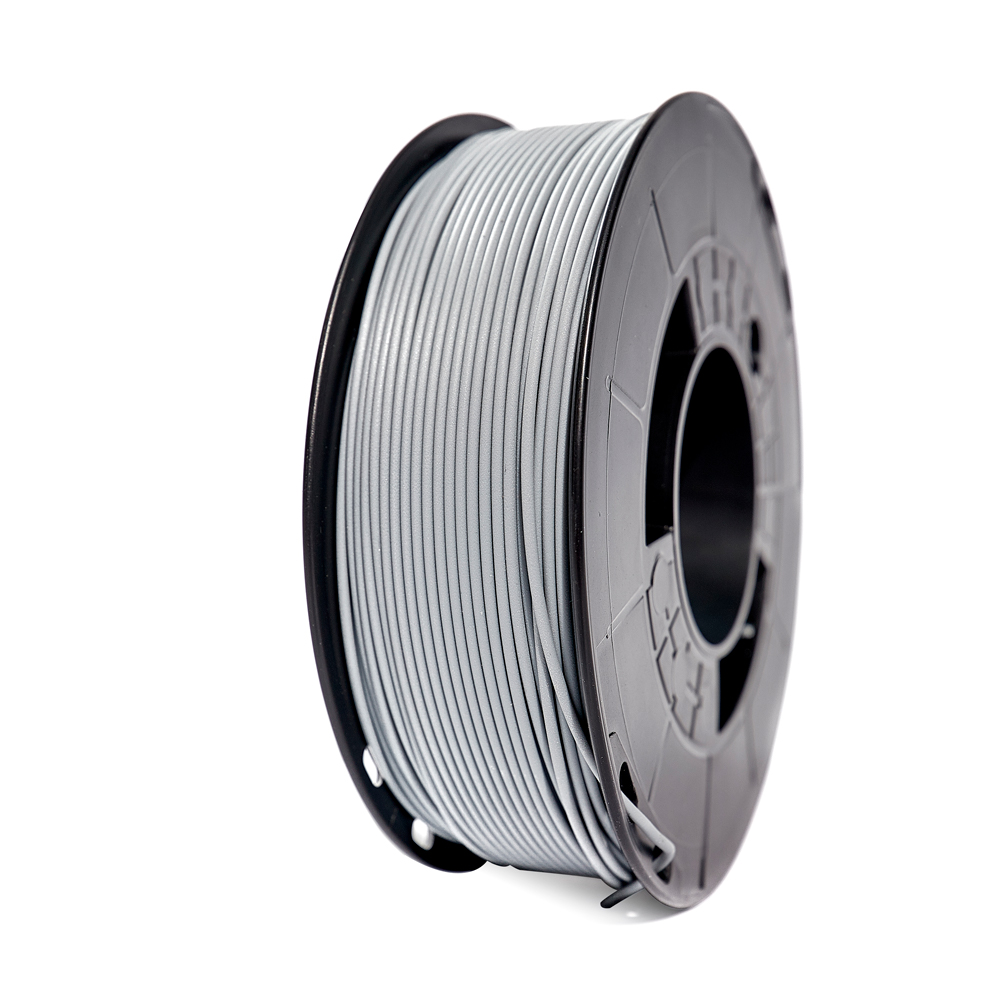 Filamento de Impressão 3D em PLA 1,75mm Bobina 1Kg Cinza
