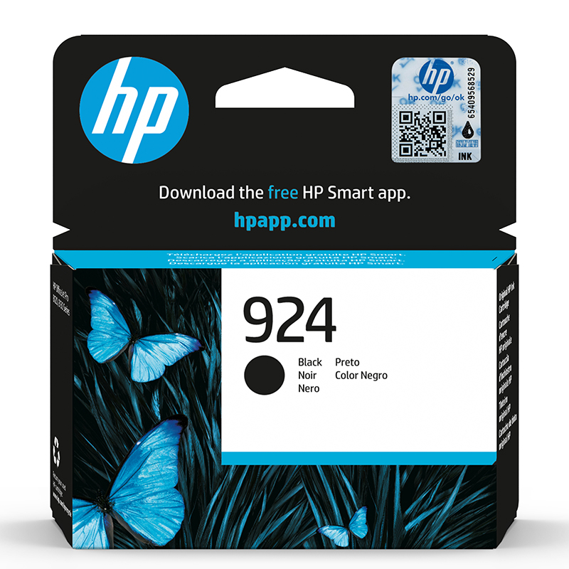 Tinteiro HP 924 Preto Original (4K0U6NE)