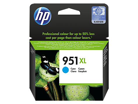 Tinteiro HP 951 XL Azul Original (CN046AE)