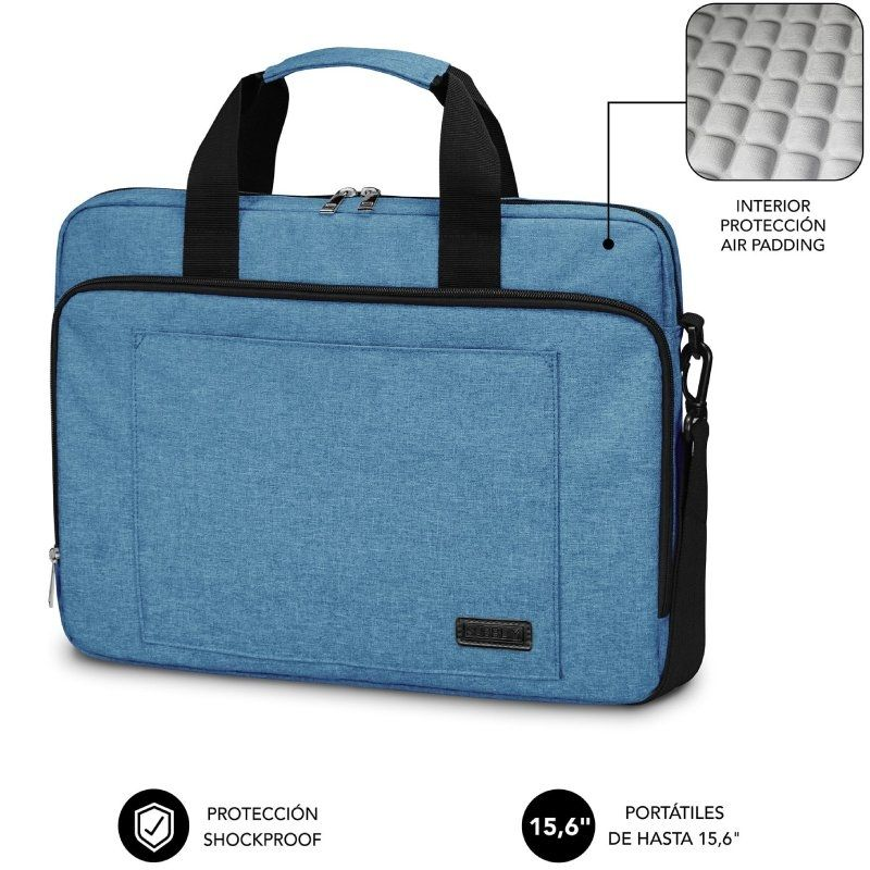 Mala Portátil 15.6" Subblim Air Padding Azul