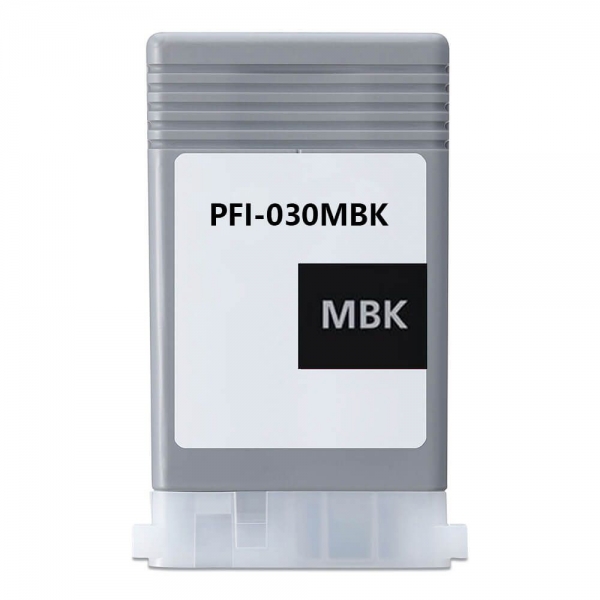 Tinteiro Canon Compatível PFI-030MBK Preto Mate (3488C001)