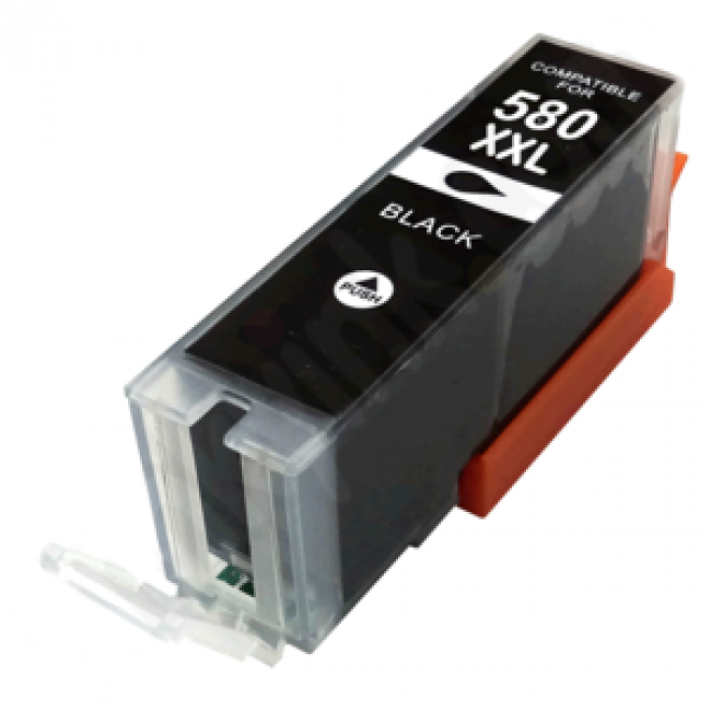 Tinteiro Canon Compatível PGI-580BK XXL Preto