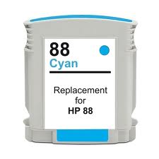 Tinteiro HP 88 Azul Compatível (C9391AE)