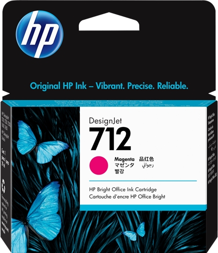 Tinteiro HP 712 Magenta Original (3ED68A)