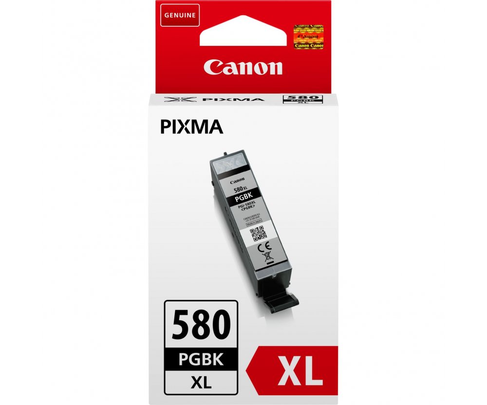 Tinteiro Canon PGI-580BK XL Preto Original (2024C001)