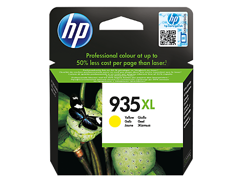 Tinteiro HP 935XL Amarelo Original (C2P26AE)