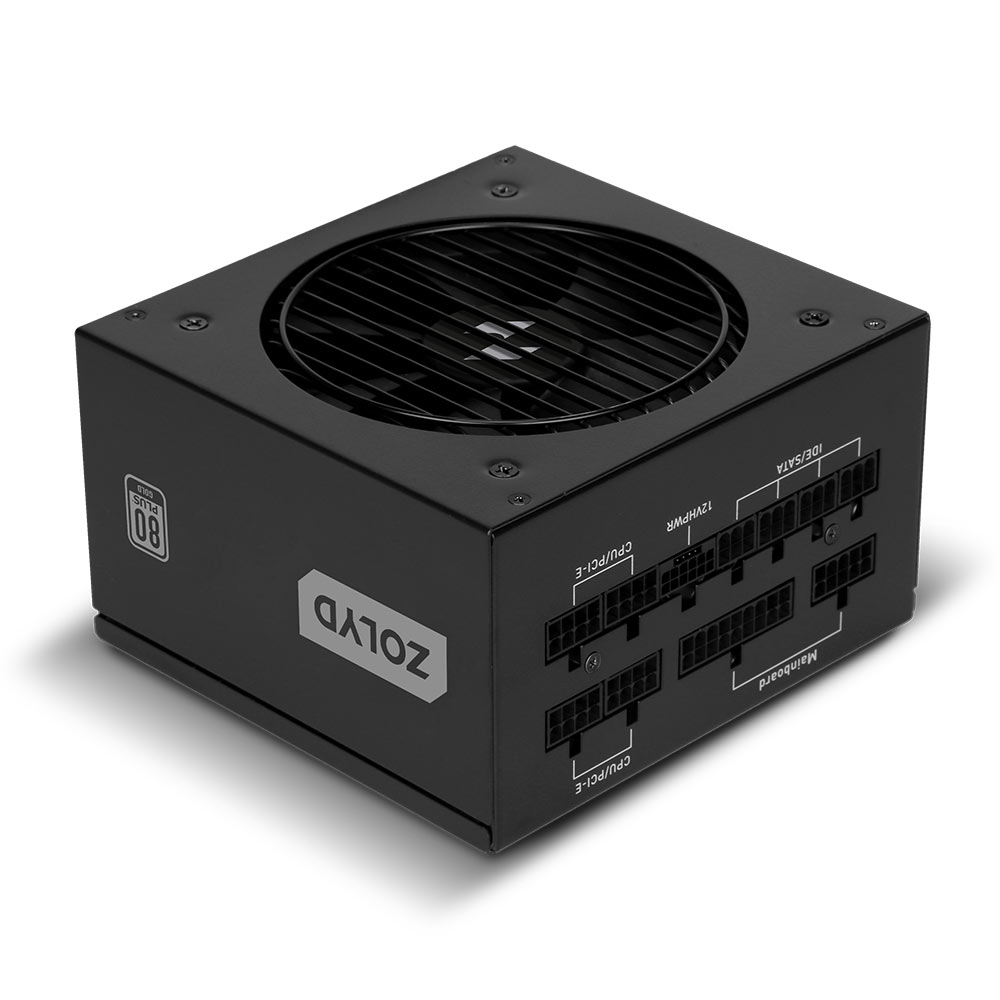 Fonte de Alimentação ATX Zolyd GM750 750W 80 Plus Gold Full Modular Preta