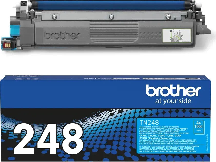 Toner Brother Original TN-248C Azul