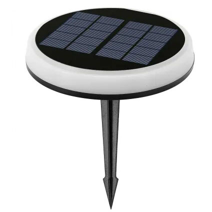Foco Solar Led 0.6W p/ Chão RGB Aigostar