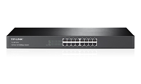 TP-Link Switch de Montagem em Rack de 16-Portas 10/100Mbps TL-SF1016