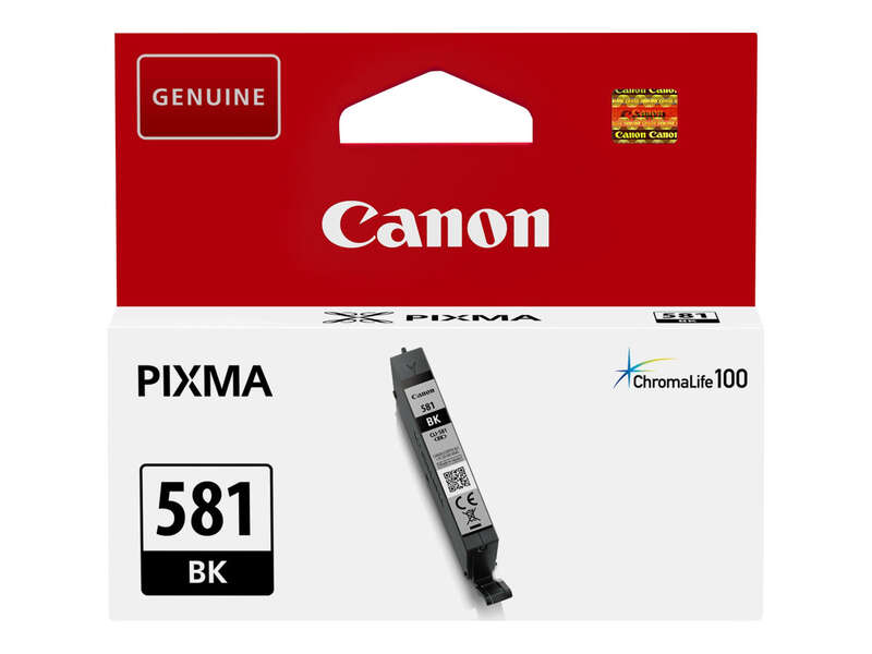 Tinteiro Canon CLI-581BK Preto Original (2106C001)