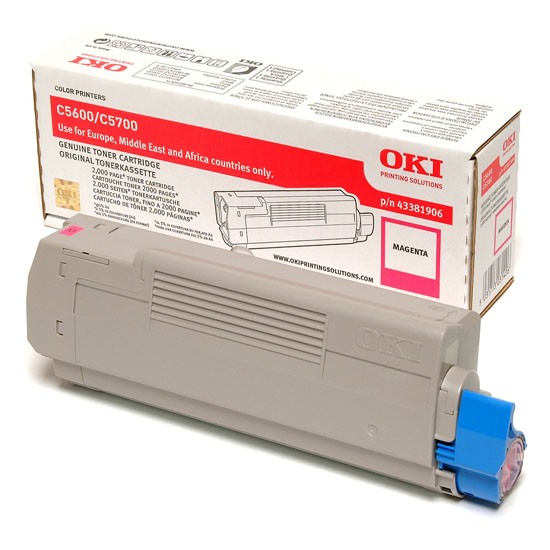 Toner Oki Original C5600 / C5700 Magenta