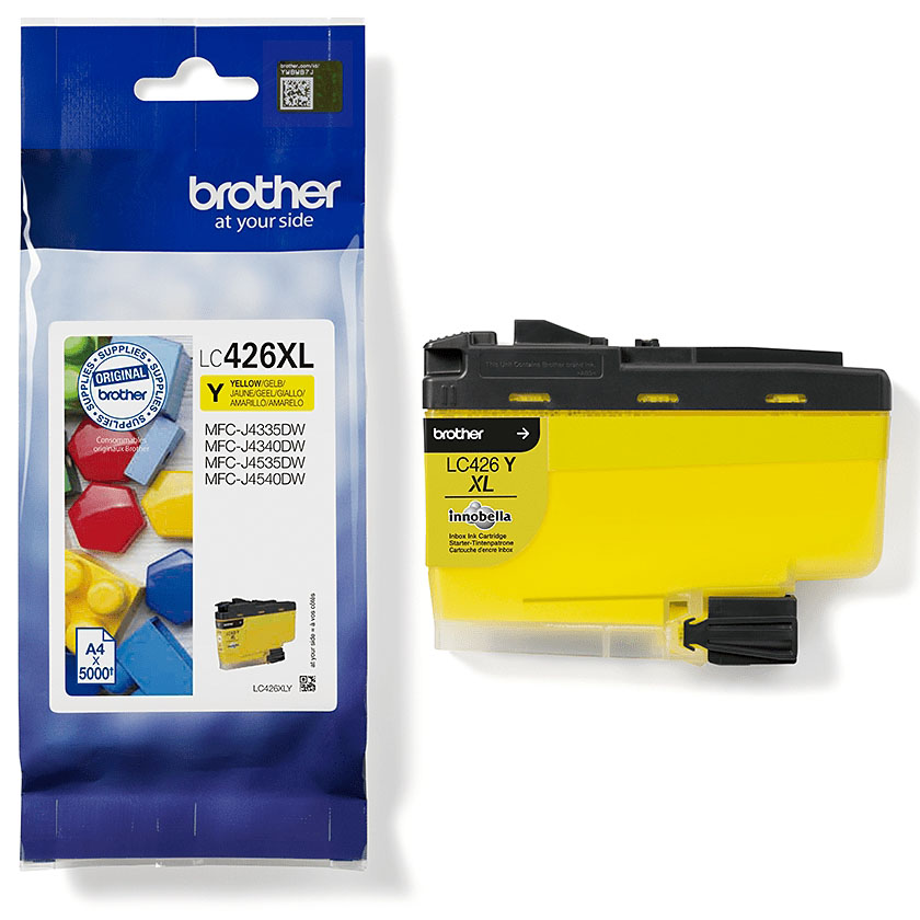 Tinteiro Brother Original LC426XL Amarelo (LC426XLY)
