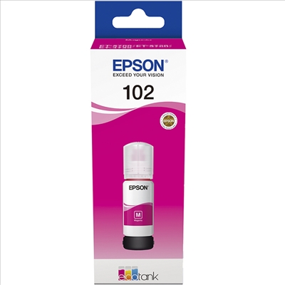 Recarga de Tinta 102 Original Epson Magenta (C13T03R340)