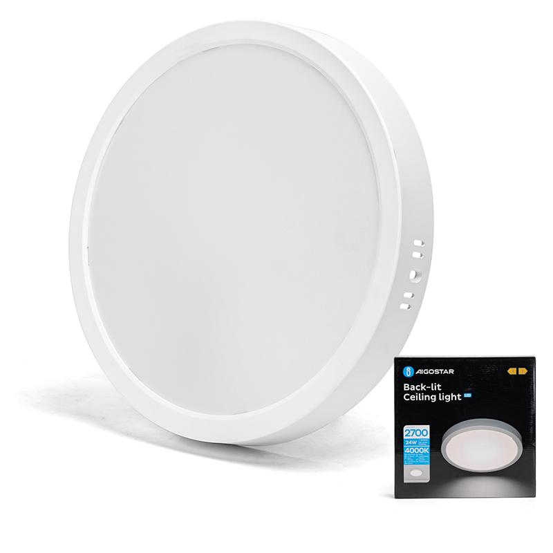 Downlight LED 24W 4000k 275mm Circular Aigostar