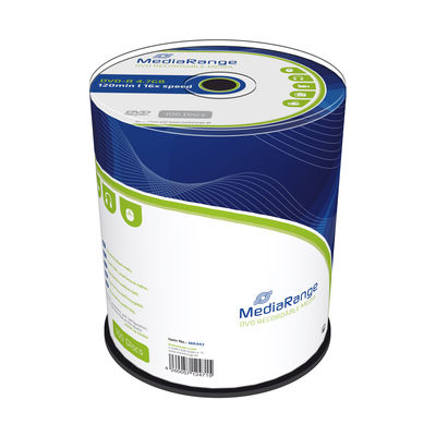 DVD-R Mediarange 16x - Pack 100