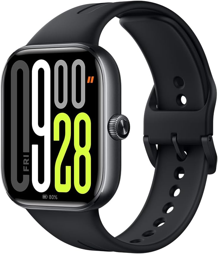 Smartwatch Xiaomi Redmi Watch 5 ecrã AMOLED 2,07 preto