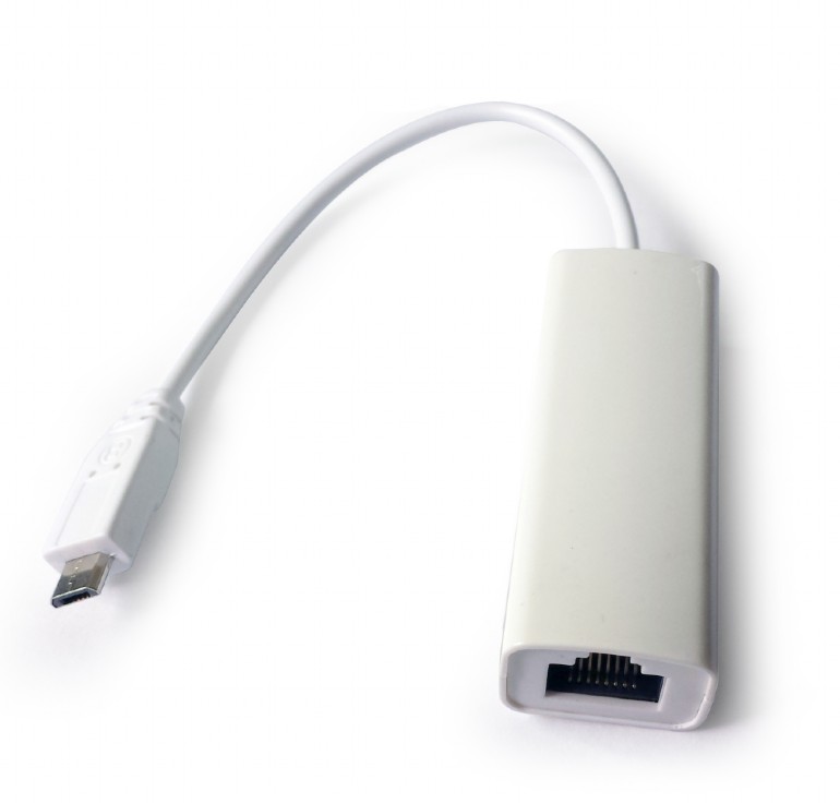 Adaptador de Rede Micro USB2.0 p/ RJ45 10/100Mbps Gembird