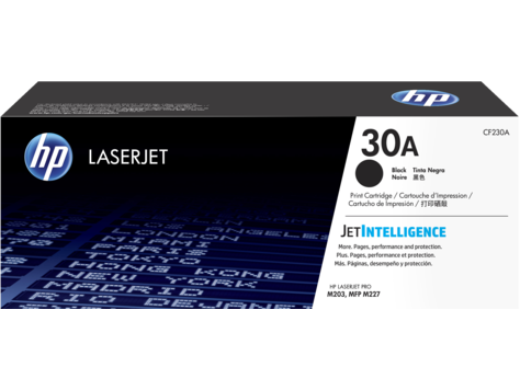 Toner HP LaserJet Original 30A Preto (CF230A)