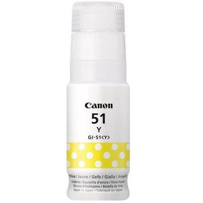 Tinta Canon GI-51Y Original Amarelo 70ml
