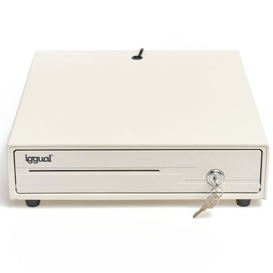 Gaveta de Dinheiro Iggual Iron-10W 38cm RJ-11 Branca