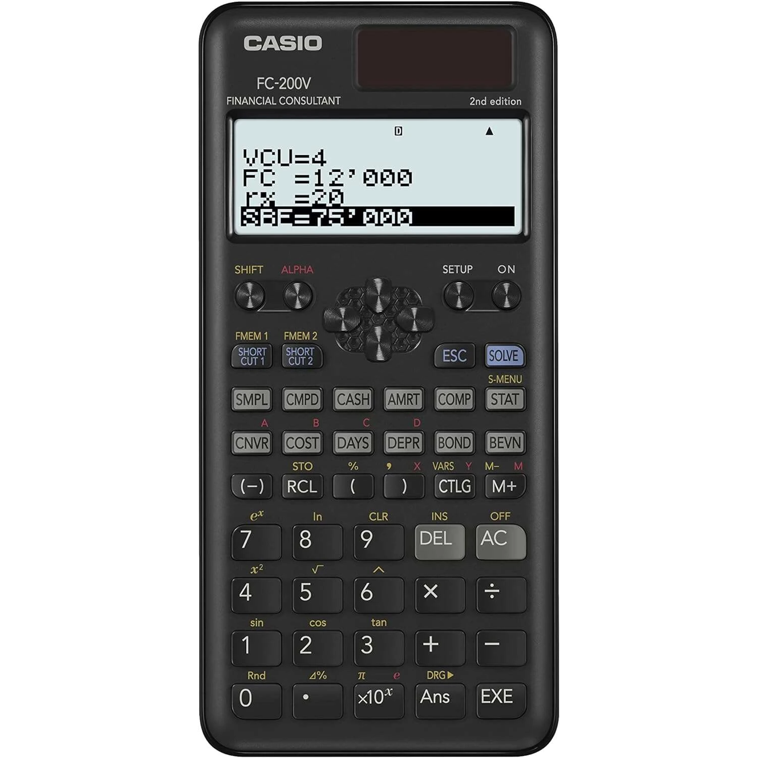 Calculadora Financeira Casio FC200V