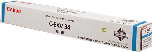 Toner Canon Original C-EXV 34 C Azul (3783B002)