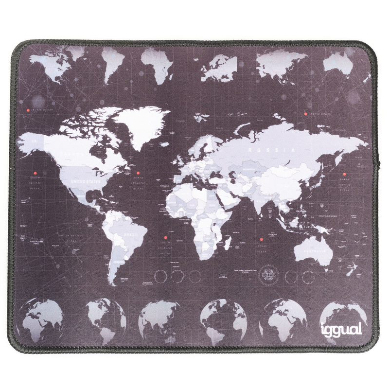 Tapete Iggual Mapa Mundo 30 x 25 cm