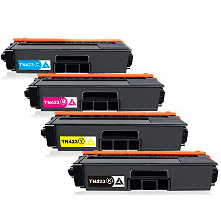 Pack 4 Toners Brother TN-423CMYK Compatíveis