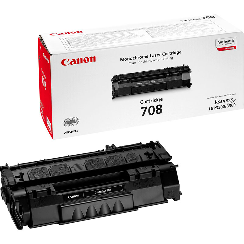 Toner Canon Original 708 Preto (0266B002)