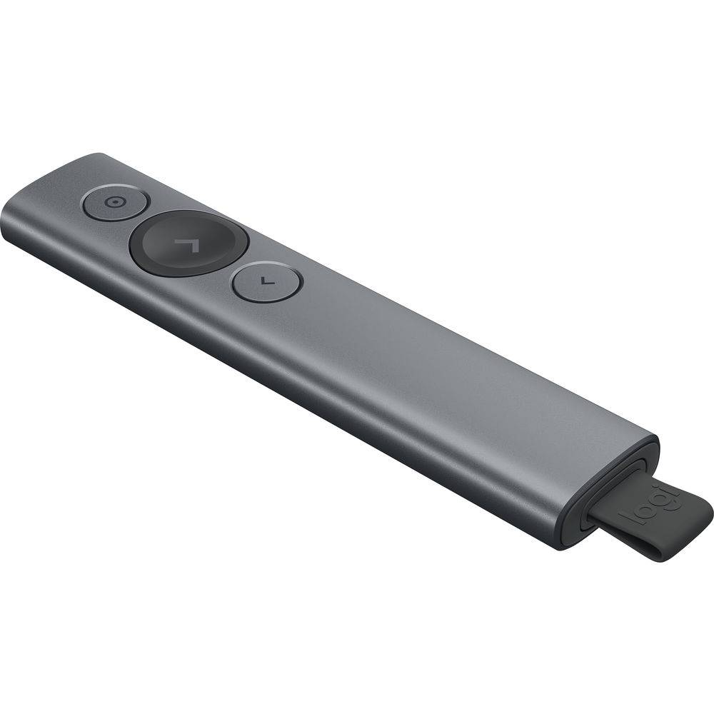 Apresentador Logitech Spotlight Plus Presentation Wireless Cinzento com Apontador Laser