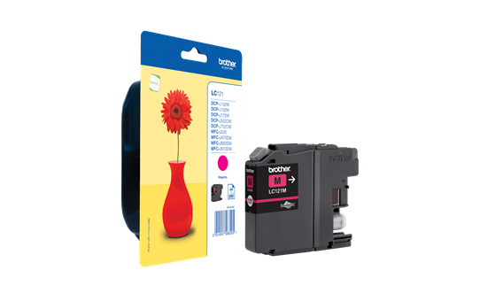 Tinteiro Brother Original LC121 Magenta (LC121MBP)