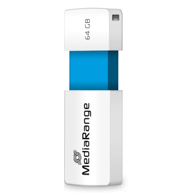 Mediarange Pendrive 64GB USB 2.0 Azul