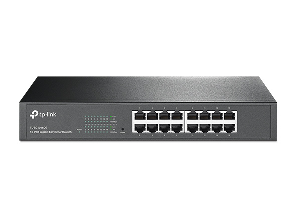 Switch TP-Link TL-SG1016DE 16 Portas Gigabit Smart Managed Rack Mountable