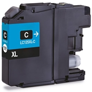 Tinteiro Brother Compatível LC125XL azul