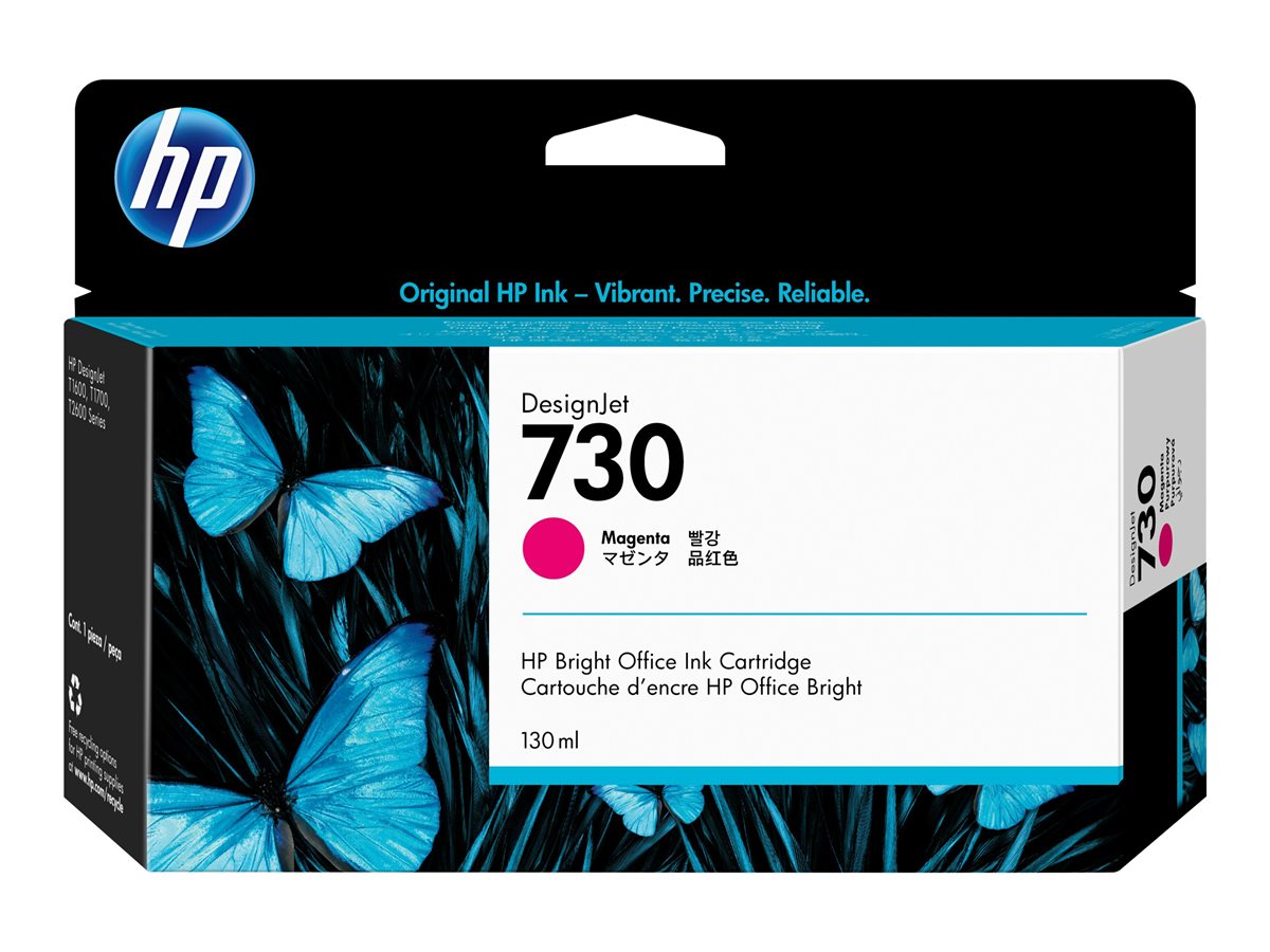 Tinteiro HP 730 Magenta Original (P2V63A)