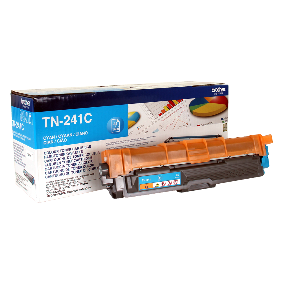 Toner Brother Original TN-241C Azul