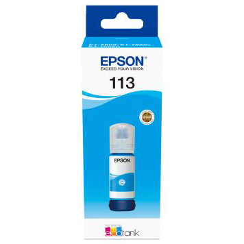 Recarga de Tinta 113 Original Epson Azul (C13T06B240)