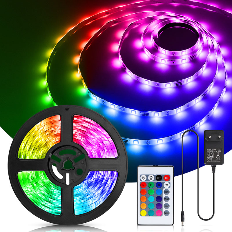 Fita Led RGB 5 Metros Aigostar 3000K com Controlo Remoto