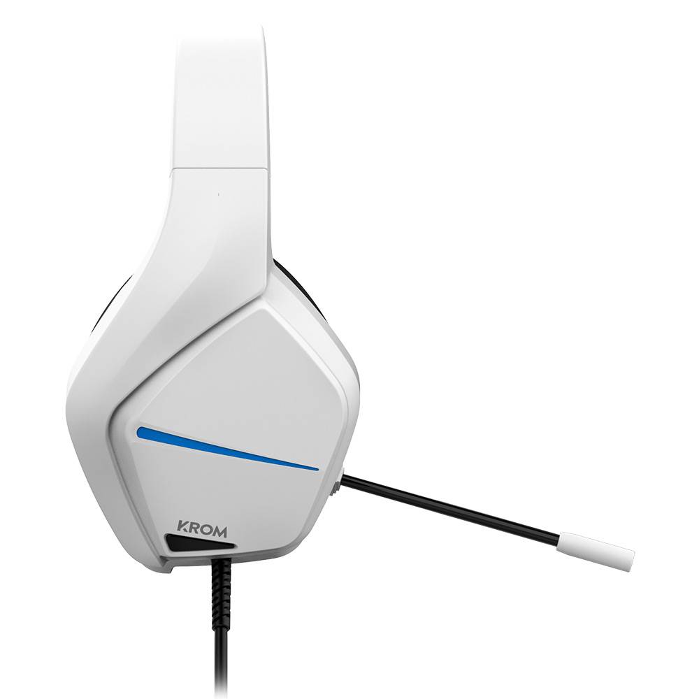 Auscultadores Krom Kopa Move 2.0 Gaming PC / PS4 / PS5 / Switch Branco