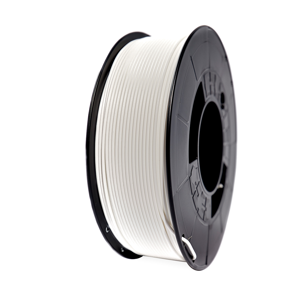 Filamento de Impressão 3D em PLA 1,75mm Bobina 1Kg Branco