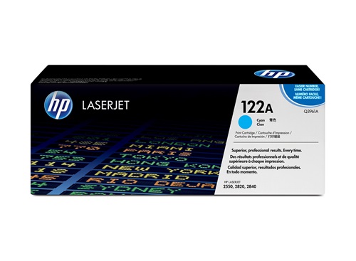 Toner HP LaserJet Original 122A Azul Q3961A