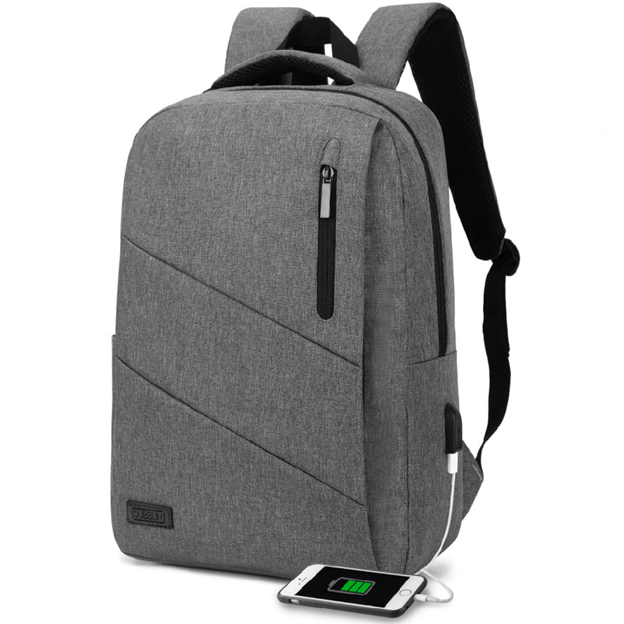 Mochila Subblim City Backpack Cinza p/ Portátil 15.6"