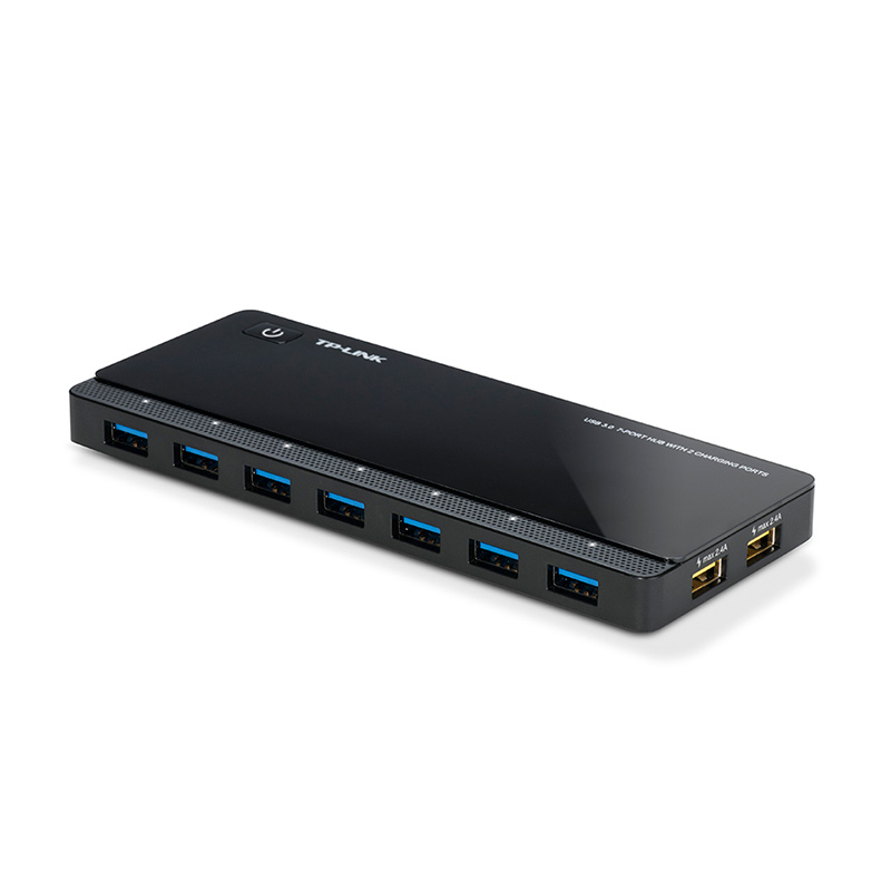 HUB USB 3.0 TP-Link 7 Portas USB + 2 Carga UH720