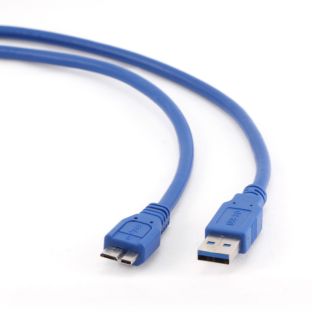 Cabo USB 3.0 Tipo A Macho a Micro B Macho 0.5m Gembird